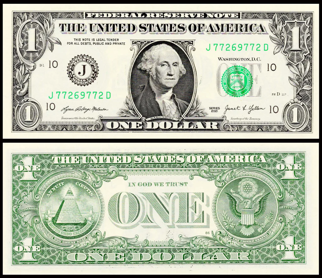 United States Of America 1 Dollar