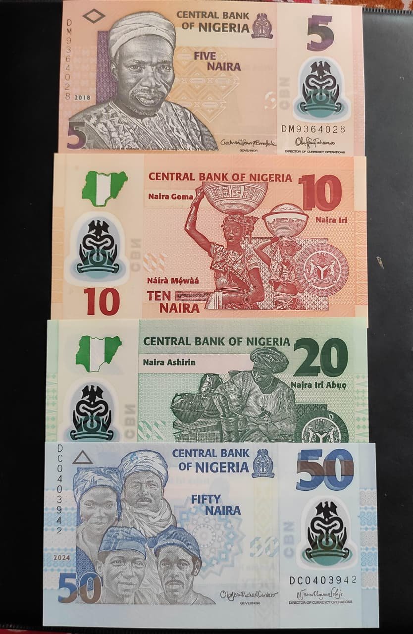Nigeria Polymer Banknote Set